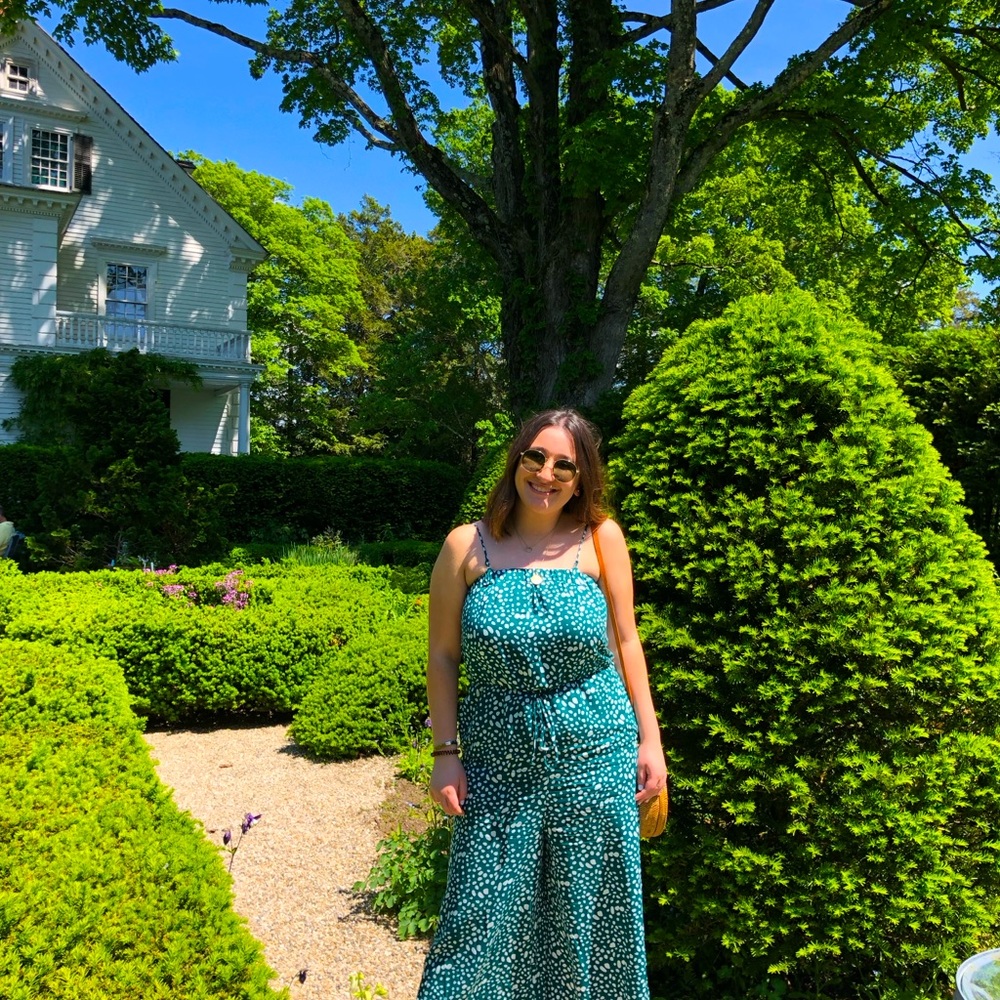 Princess Polly Green Polka Dot Tube Top Jumpsuit